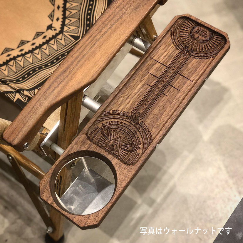 レア DEVISE WORKS HIJIWARU ヒジワル ウォールナット-